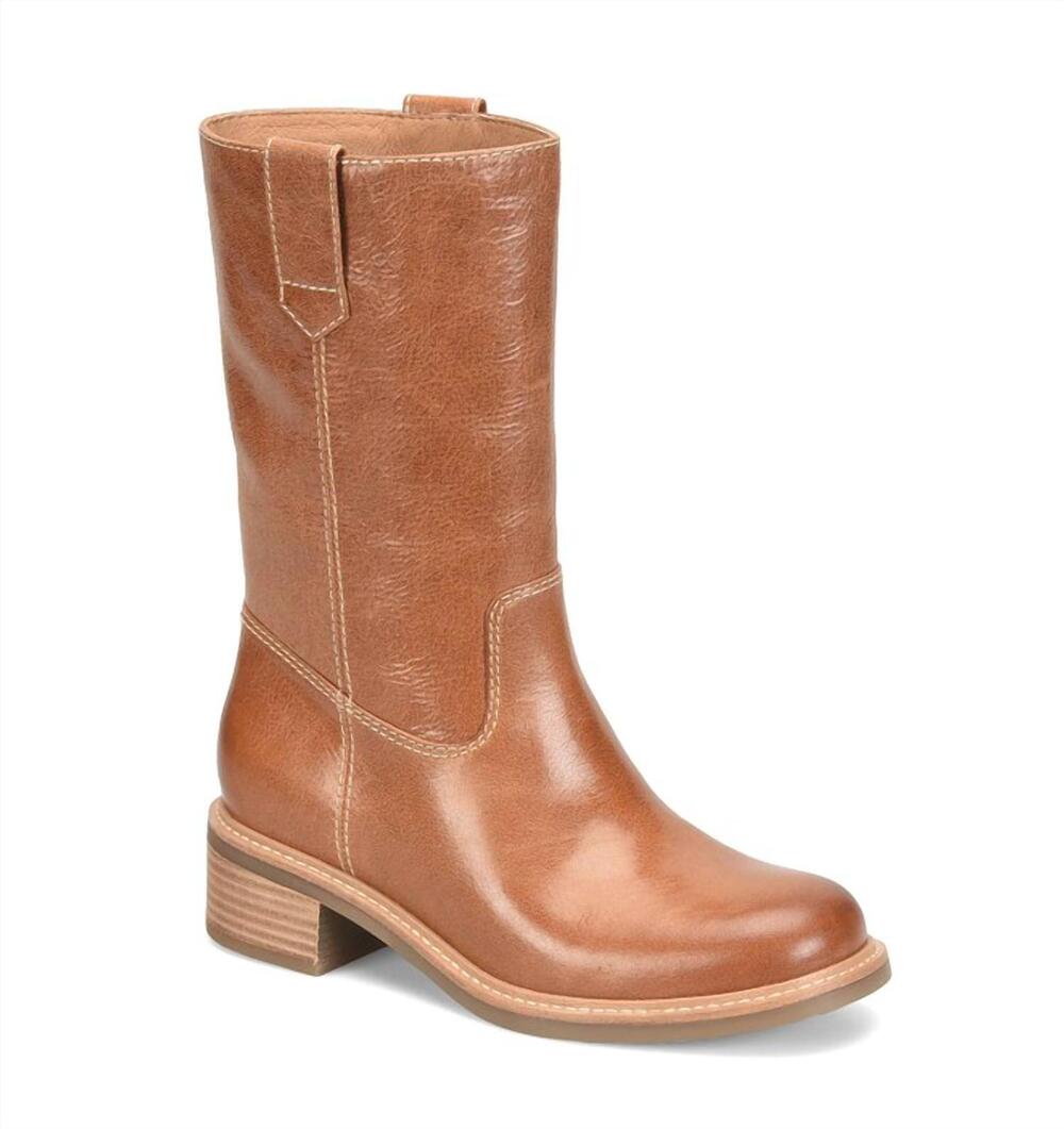 NEW SOFFT women's tabitha slip on boots in luggage